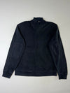 C.P. Company Black Snap Zip Jacket – Knit Collar (XL)