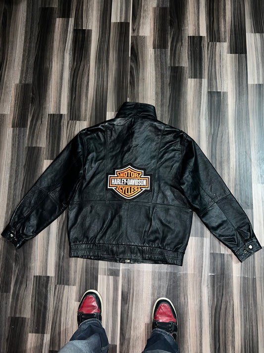 ZHAREL DAVIDSON LEATHER JACKET (RARE) (L/XL)
