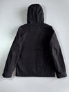 Tommy Hilfiger Softshell Jacket Black Stretch Water Wind Resistant Quilted Lined (M)