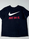 Nike "Just Do It" Swoosh Logo Graphic Tee –(XL)