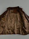 Vintage SH Galina Brown Leather Western Vest (S)