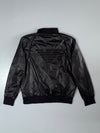 Emporio Armani Black Ribbed-Trim Bomber Jacket – Size (L)
