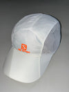 Salomon TR14 White Mesh Trail Running Cap (Adjustable)
