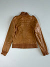 EDC 1968 San Francisco Tan Leather Bomber Jacket (S)