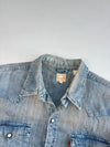 Levi’s Western Pearl Snap Denim Shirt (M)