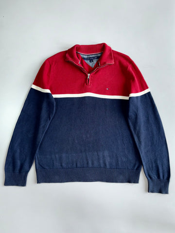 Tommy Hilfiger Premium Original ZIPPER  Pullover (M)
