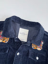 Jack & John’s Premium Fully Embroidered Snake Denim Jacket (M)