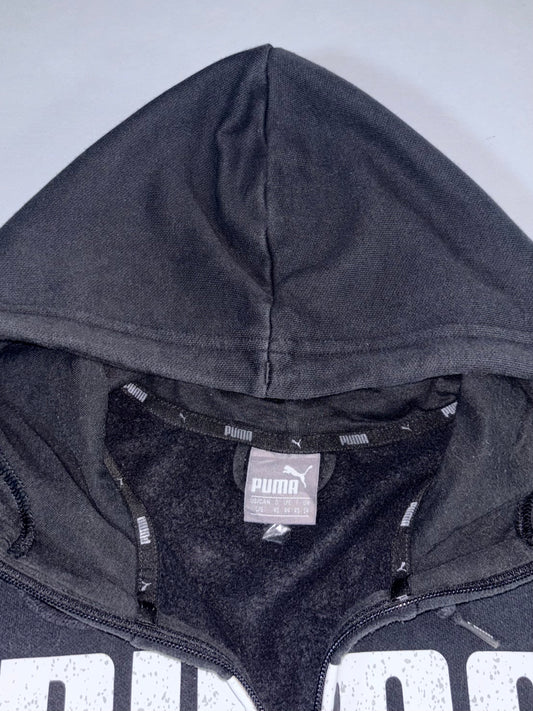 Puma Bold Logo Zip Hoodie Black(S/M)