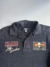 Vintage Warson Motors Racing Polo T-Shirt | Black | (L)