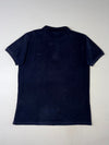 Lacoste Classic Crocodile Logo Navy Piqué Polo Shirt (L)