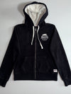 Roots Athletic Goods Canada Sherpa-Lined Zip Hoodie – Black (S)