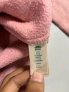 Roots Athletics | Pink Script Sleeve Zip-Up Hoodie (XS)
