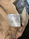 Air Service” Type B-3 Distressed Leather Bomber Jacket (XL)
