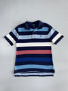 Polo Ralph Lauren Vintage Multi-Stripe Cotton Polo T-Shirt (S)