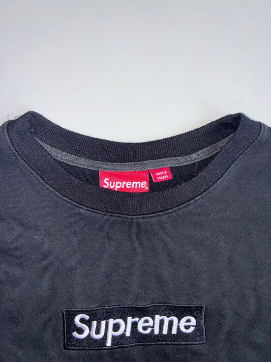 Supreme Box Logo Crewneck Sweatshirt Black (S)