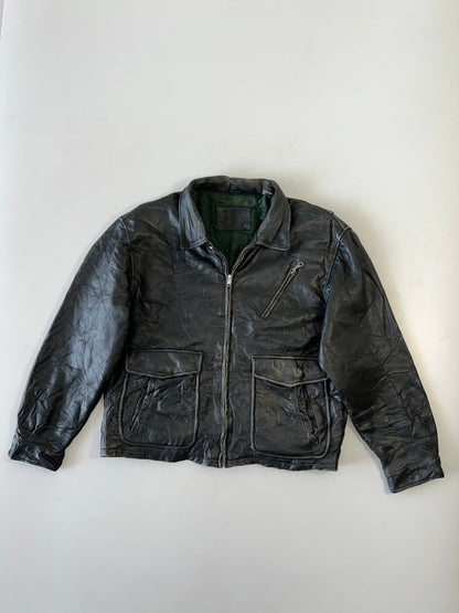 !                                                                                                                                                                                                Ultra Premium Original Leather (PURE) Jacket Heavy (RARE) (XL)