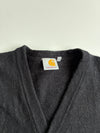 Carhartt Black Knit Button-Up Cardigan (XS)