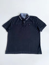 Tommy Hilfiger Custom Fit Polo — Black (2XL)