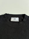 Ami Paris Ami de Coeur Heart Logo Knit Sweater – Black(M/L)