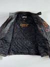 Schott NYC Perfecto American Spirit Patched Cowhide Leather Biker Jacket (M)