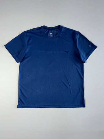 Puma Navy Blue Dri Mesh Training T-Shirt –  (XL)