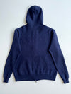 Polo Ralph Lauren Navy Waffle Knit Zip-Up Hoodie (L)