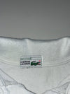 Vintage 80s Chemise Lacoste Made in France Piqué Polo – White (L)
