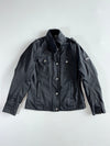 Vintage Spirit Motors Black Military Style Moto Jacket Paded (XS)