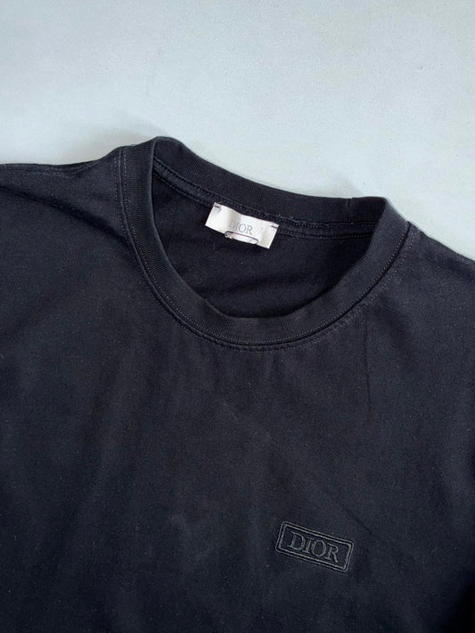 Dior | Black Logo Tee | (M)
