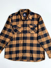 Dickies Buffalo Check Flannel Shirt – Brown/Black(2XL)