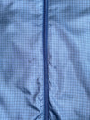 New Balance Navy Grid Check Windbreaker – Padded Lining | (M)