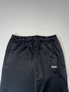 Fila Fleece Lined Track Pants – Black  (W:30) (L:41)