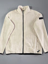 Asics "Positive/Focused" Sherpa Fleece Full-Zip Jacket – Cream (L)