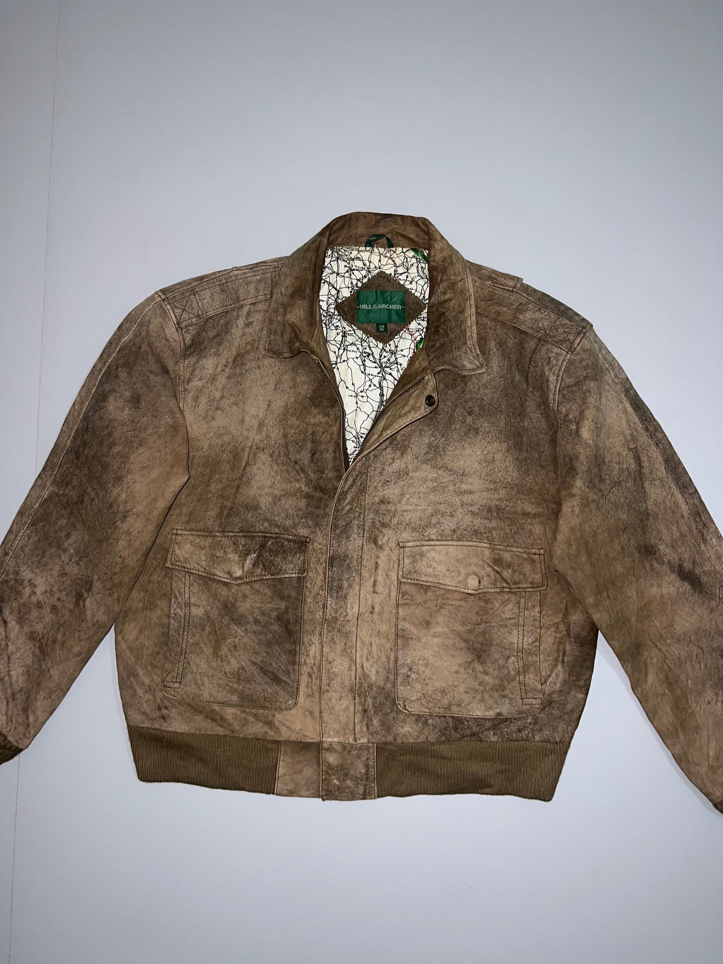 ZSuper Premium Original Leather Jacket Vintage (M/L)