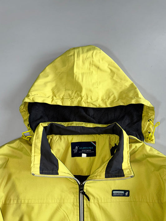 U.S. Open Polo Hooded Windbreaker(Detechable Hood) Jacket (Xl)