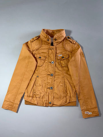 Khujo Tan Military Jacket – (S)