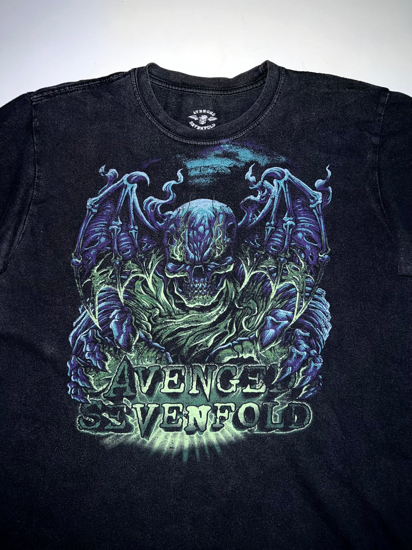 !                                     Vintage Avenged Sevenfold Skull Death Retro Rare Hype Size - (L)