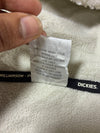Dickies Cream White Sherpa Hooded Zip Jacket – Authentic Workwear (M)