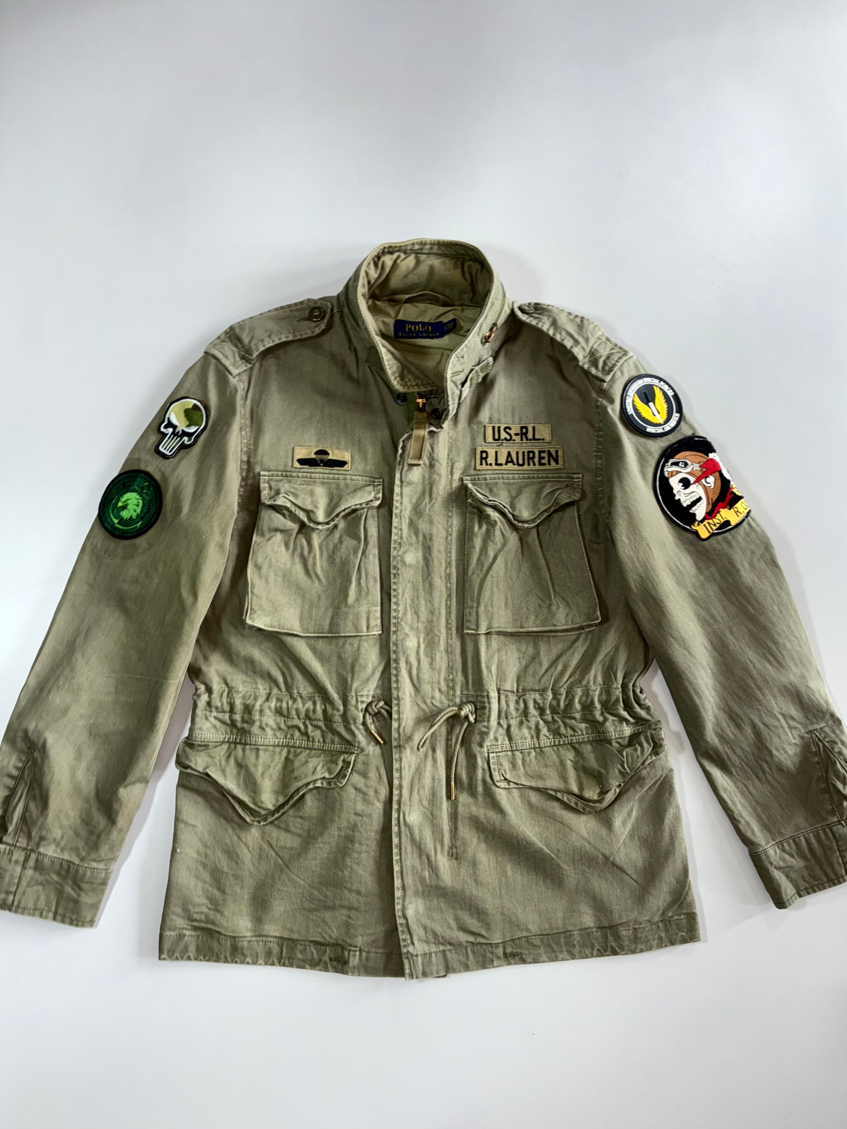 Polo Ralph Lauren RARE Military Field Jacket (L) – Drip Drop Attire