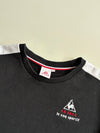 Le Coq Sportif | Black White France Panel Crewneck | (XS)