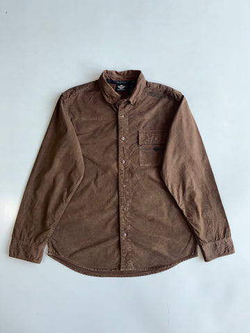 Harley-Davidson Button-Up Shirt – Brown (XL)