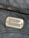 Harley-Davidson “An American Legend” Lace-Up Biker Pure Leather Panel Jacket (XL)