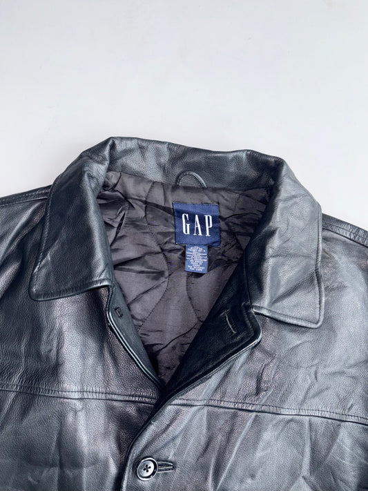 Vintage Gap Premium Original Heavy Leather Jacket (2XL)