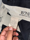 Dickies 874 Original Fit Black Work Pants (W:32|L:38)