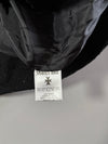 Laking Clothing Co "The Cross" Military Patch Bomber Jacket – Black (L)