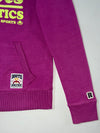 Vintage Roots Athletics Purple Graphic Zip-Up Hoodie (XS/S)