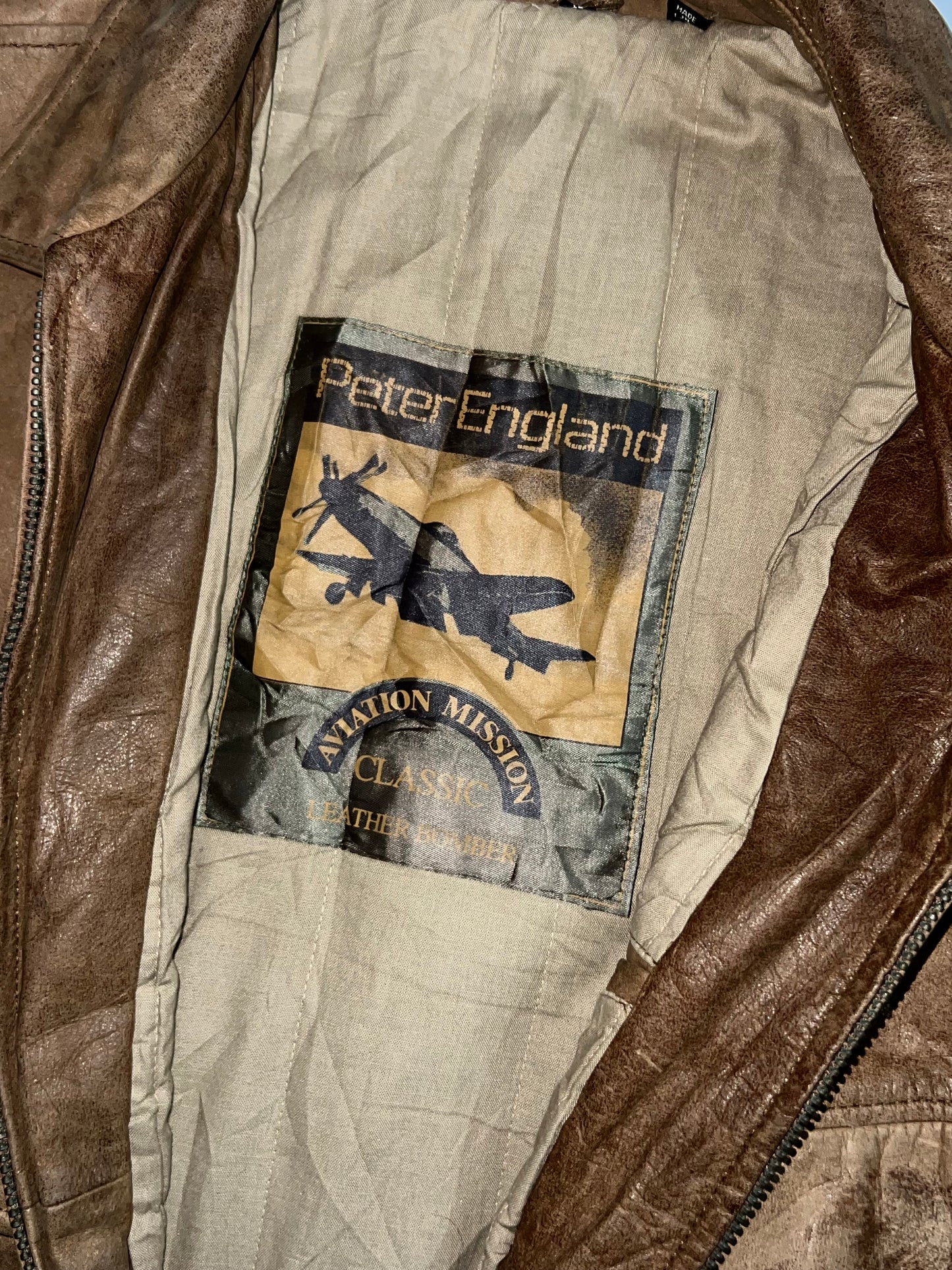 ZPeter England (Aviation Collection) Super Premium Original Leather (L)