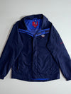 Dickies Since 1922 Hooded Utility Jacket Navy/Blue mesh lined, sleeve pocket (S)