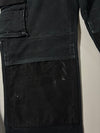 Holmes Workwear Black Double-Knee Cargo Pants (W:34) (L:41.5)