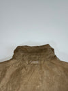 Bugatti Olive Suede Collared Jacket (XL)
